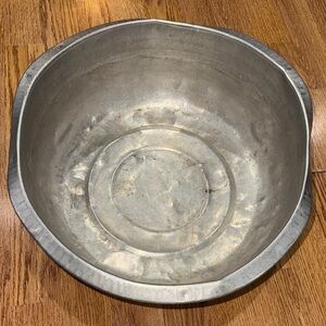 Galvanized Wash Pan Tub Round Shape Heavy Duty